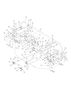 Control Assembly Diagram and Parts List for M48-KW 53BB5DAV750-19-HP Cub Cadet Lawn Tractor